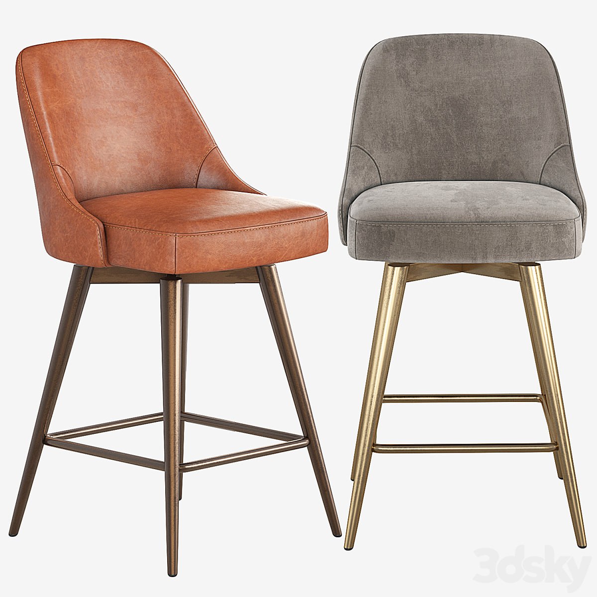 West Elm Mid-Century Counter Stool