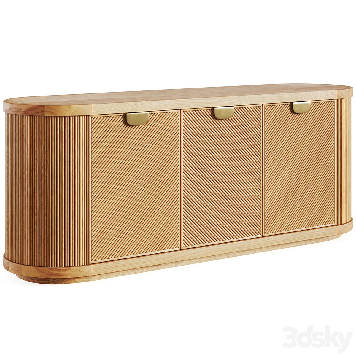 Console Arianna Raffia by West Elm