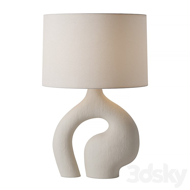 Menna Oblong Loop Table Lamp
