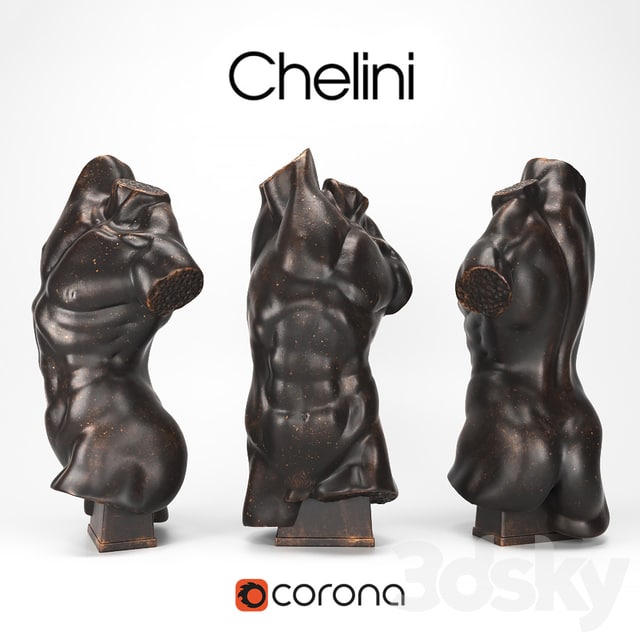 CHELINI Art.241 Statua torso