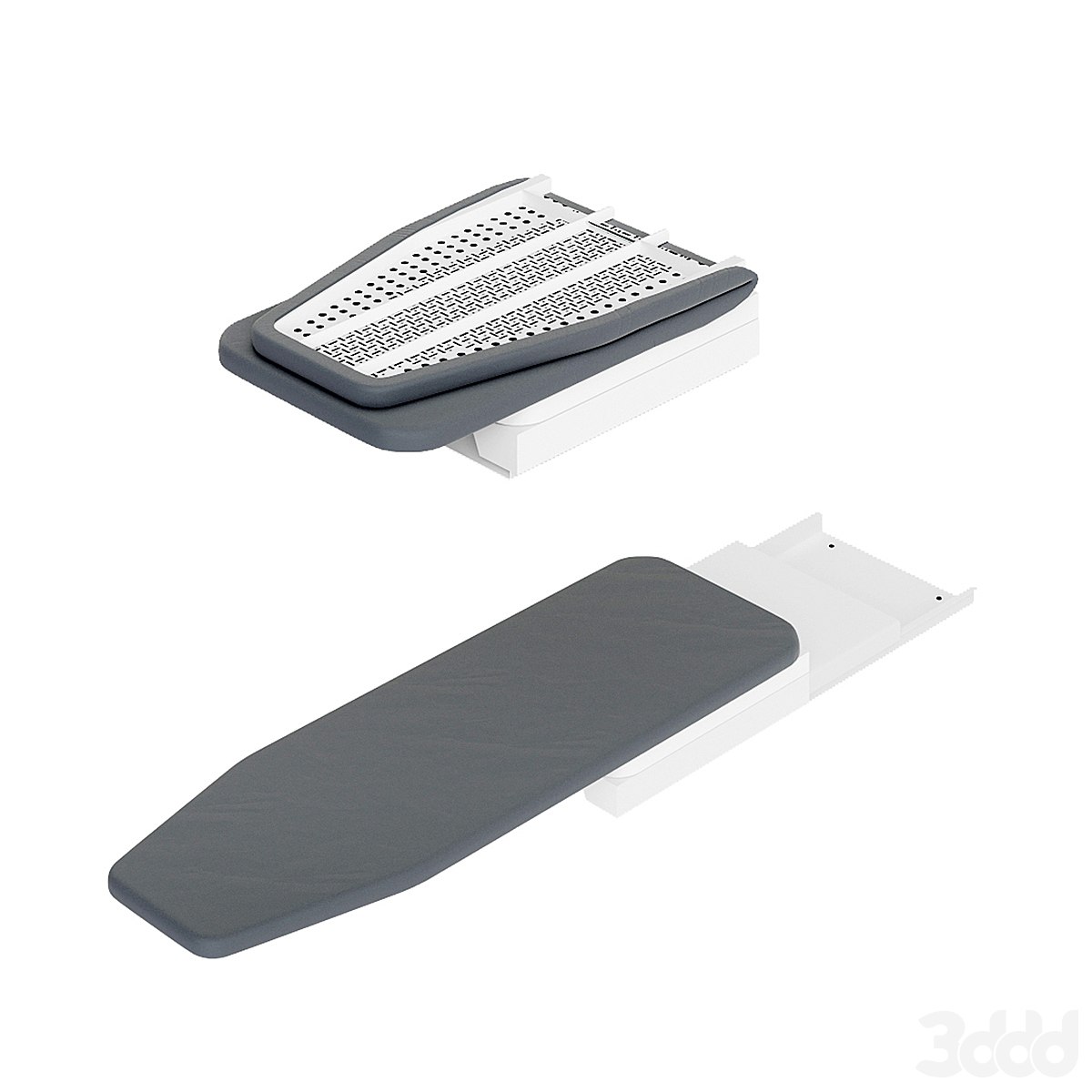 Built-in ironing board