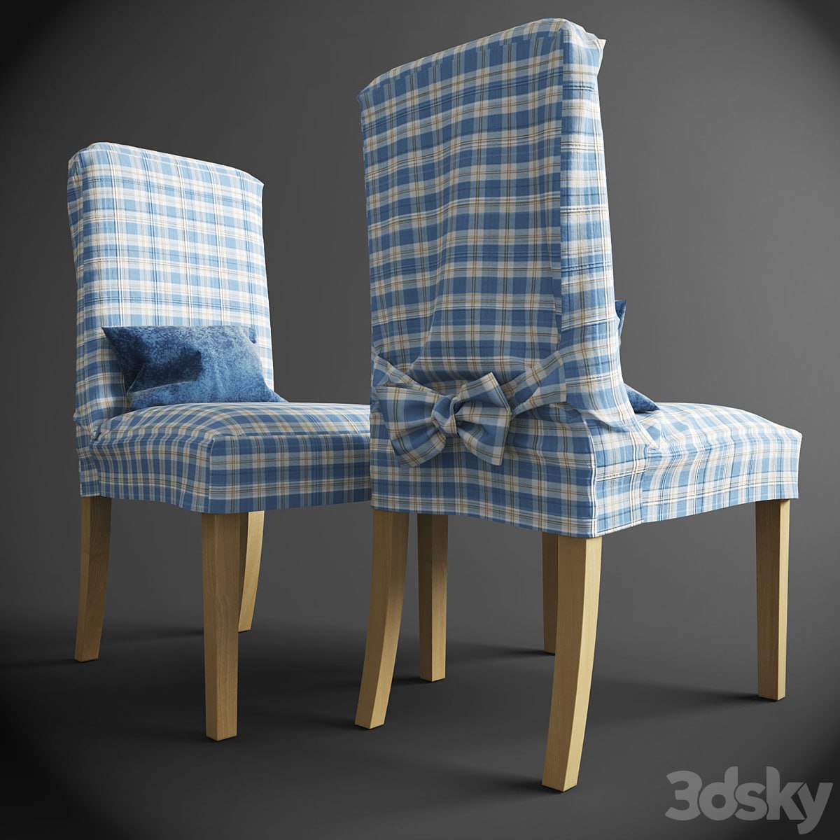 Henriksdal chair with removable covers IKEA