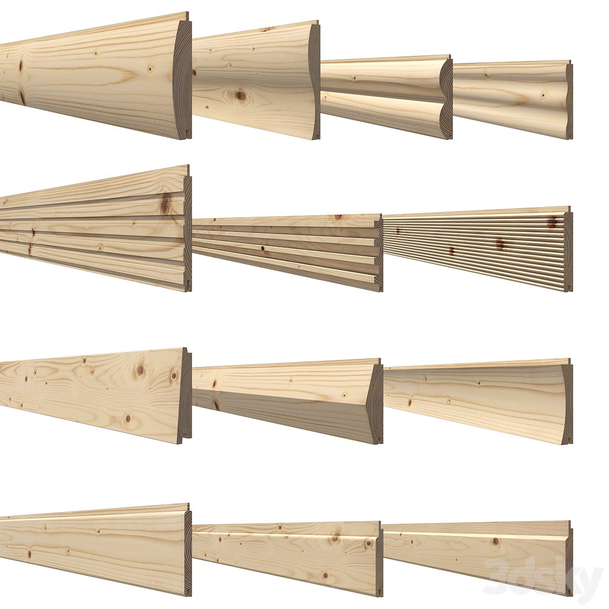 Block-house, American and lining