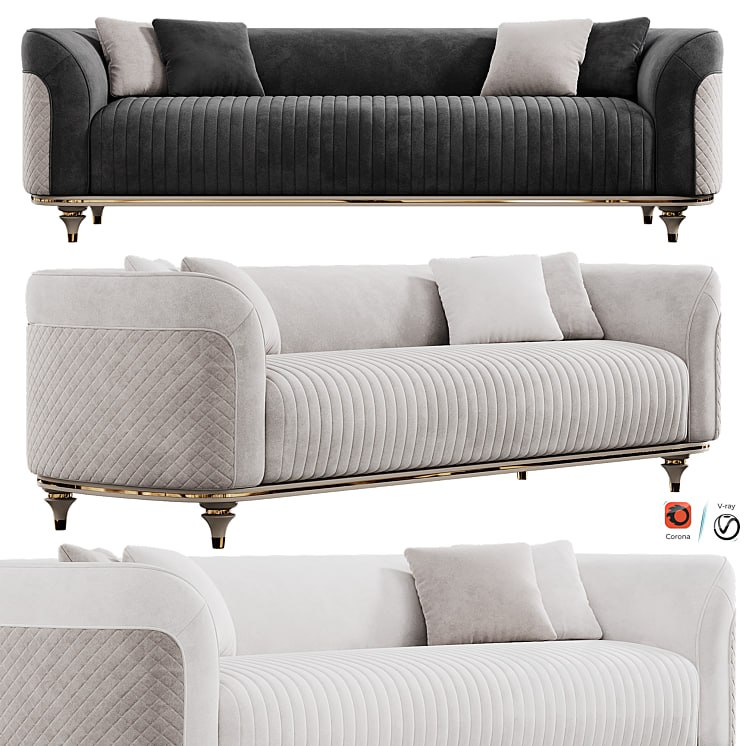 Arya Gold Sofa