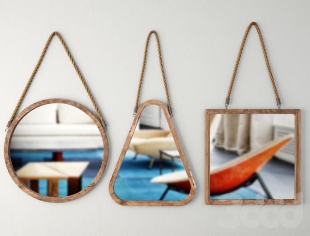 Wood Mirrors