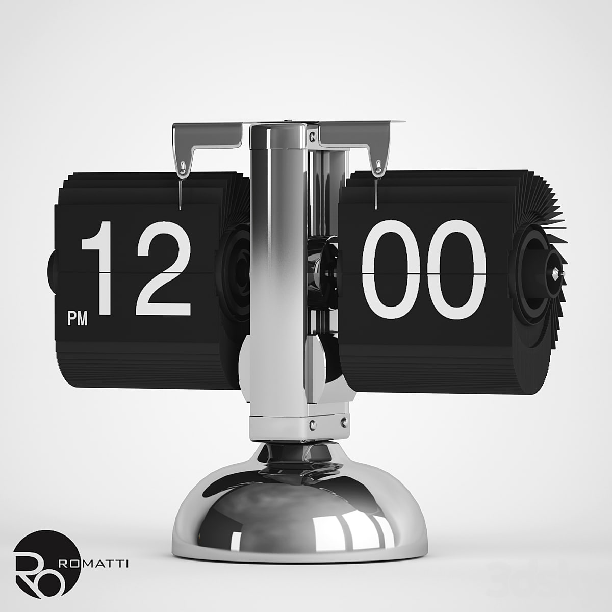 Table Clock Flip Romatti