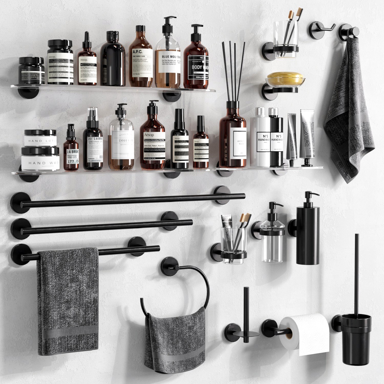 bathroom decorations