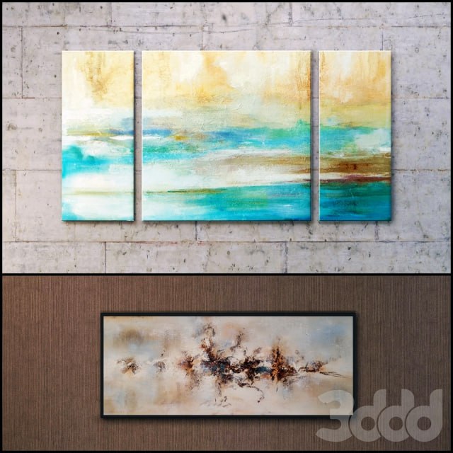 The picture in the frame: a collection of 70. Abstract