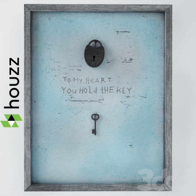 Wall Art / Key to My Heart