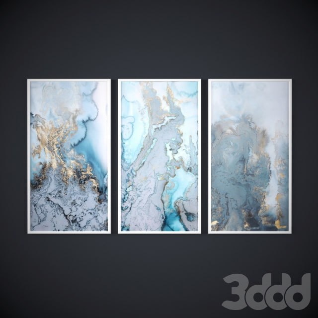 Paintings collection Abstraktsiya