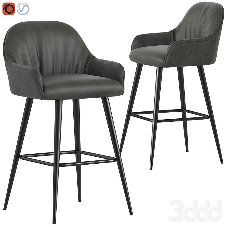 Temple & Webster Ruche Stool