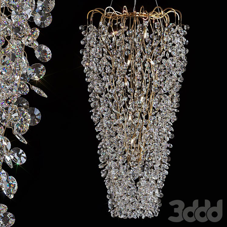 Hanging chandelier AISLING E