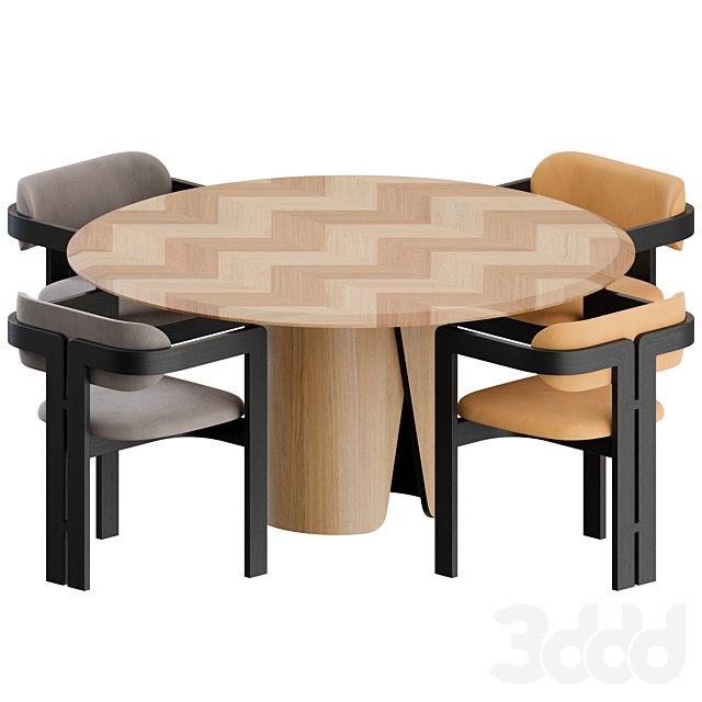 Dinning Set by Gallotti & Radice