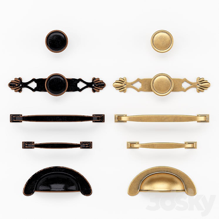 Door Handles & Knobs Set 6