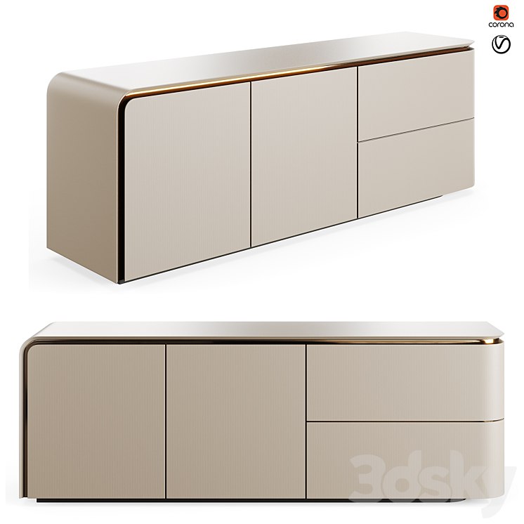 Fendi Edge Cabinet