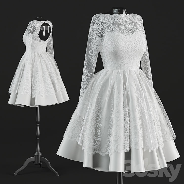 Short Wedding Dress