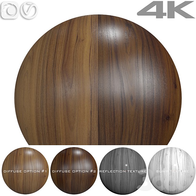 Seamless textures - WALNUT