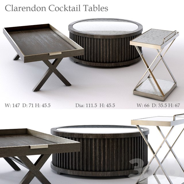 Bernhardt Clarendon Cocktail Tables