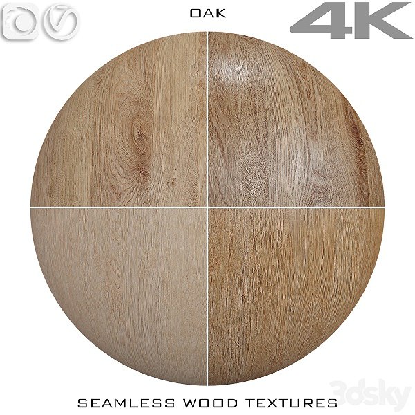 Seamless Wood Texture Oak N4