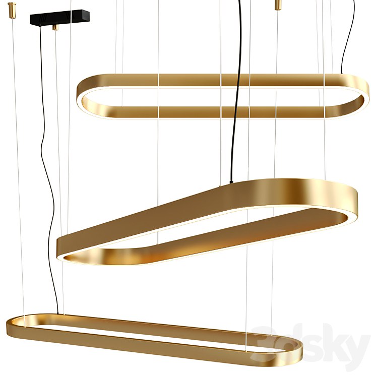 Profile Oval by Euroluce Lampadari