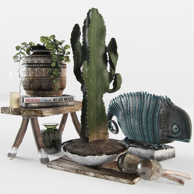 Decorative ethnic set