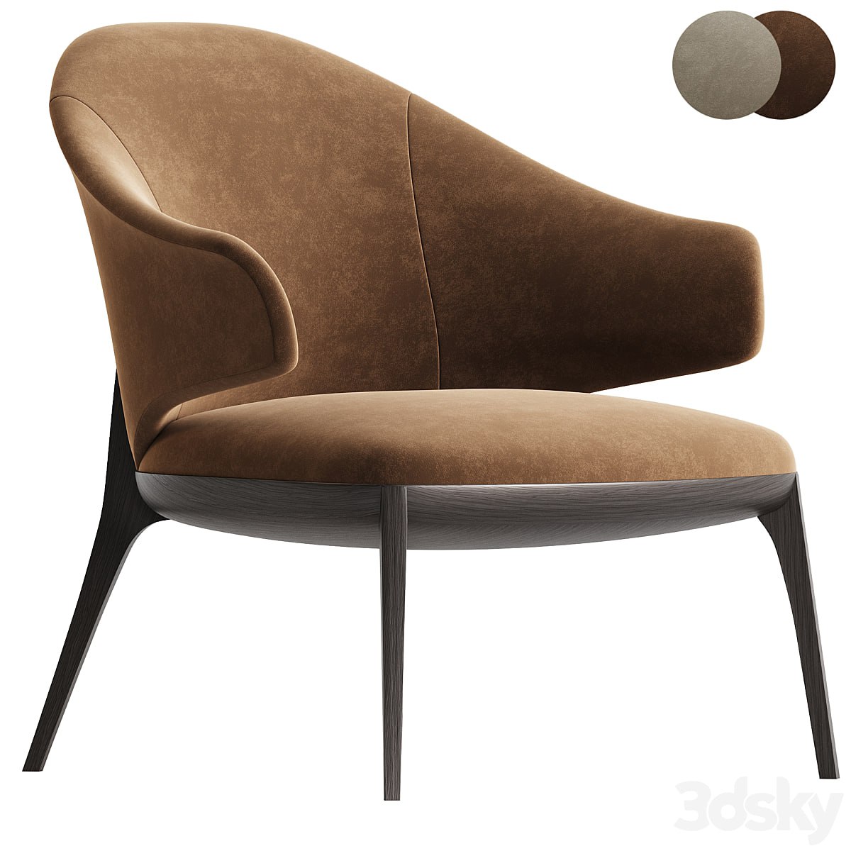 ERIKA Easy chair By HC28 Cosmo