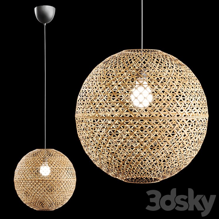 Kaseberga rattan Pendant Lamp