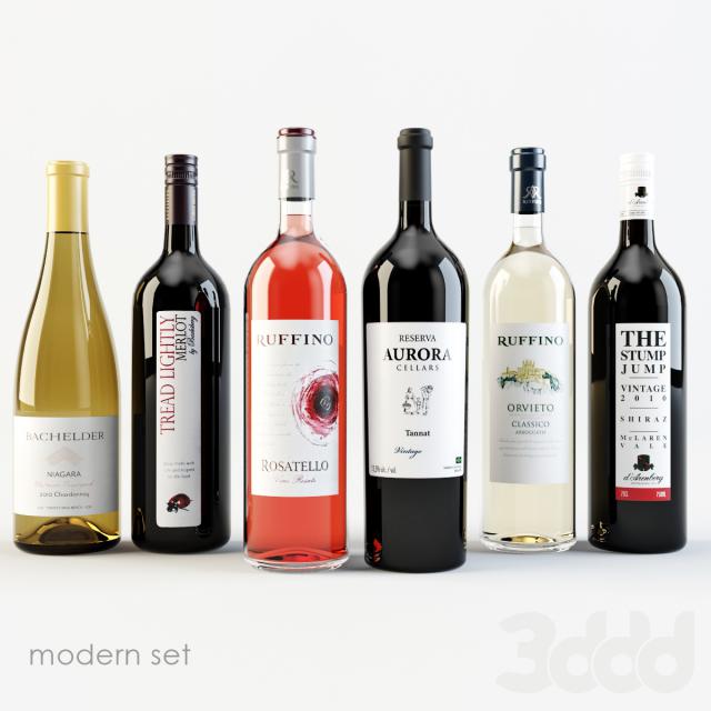 Bottles of wine | Modern
