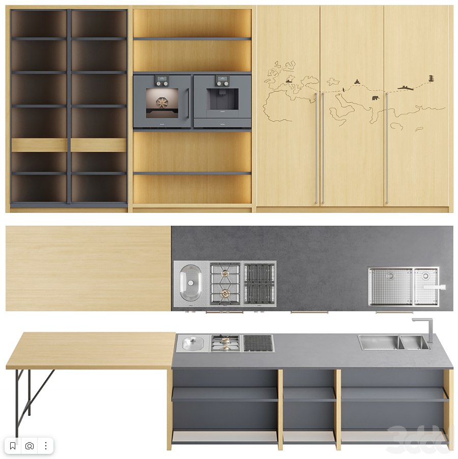 Kitchen Old Line Industrial 2