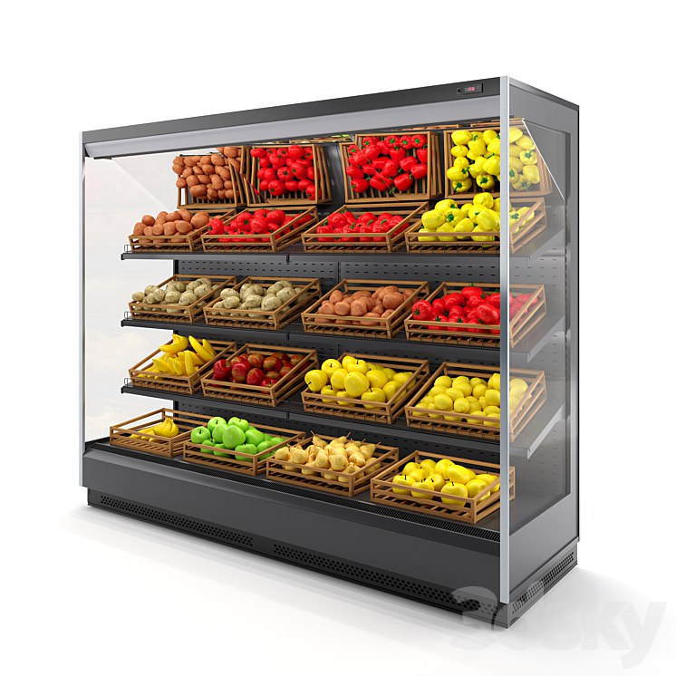 Refrigerator Tesey Plug-in fruit and vegetable