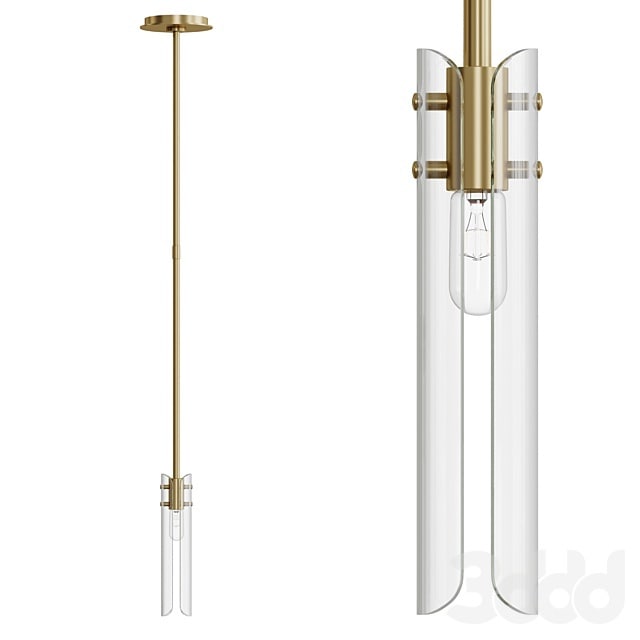 Pendant lamp Visual Comfort Casoria AERIN ARN5480HAB-CG