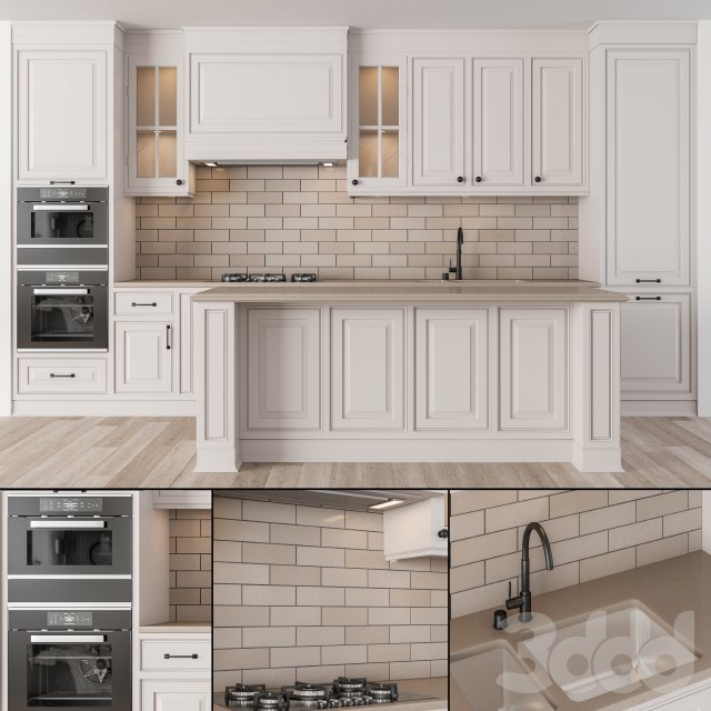 Kitchen NeoClassic - Cream Set 19