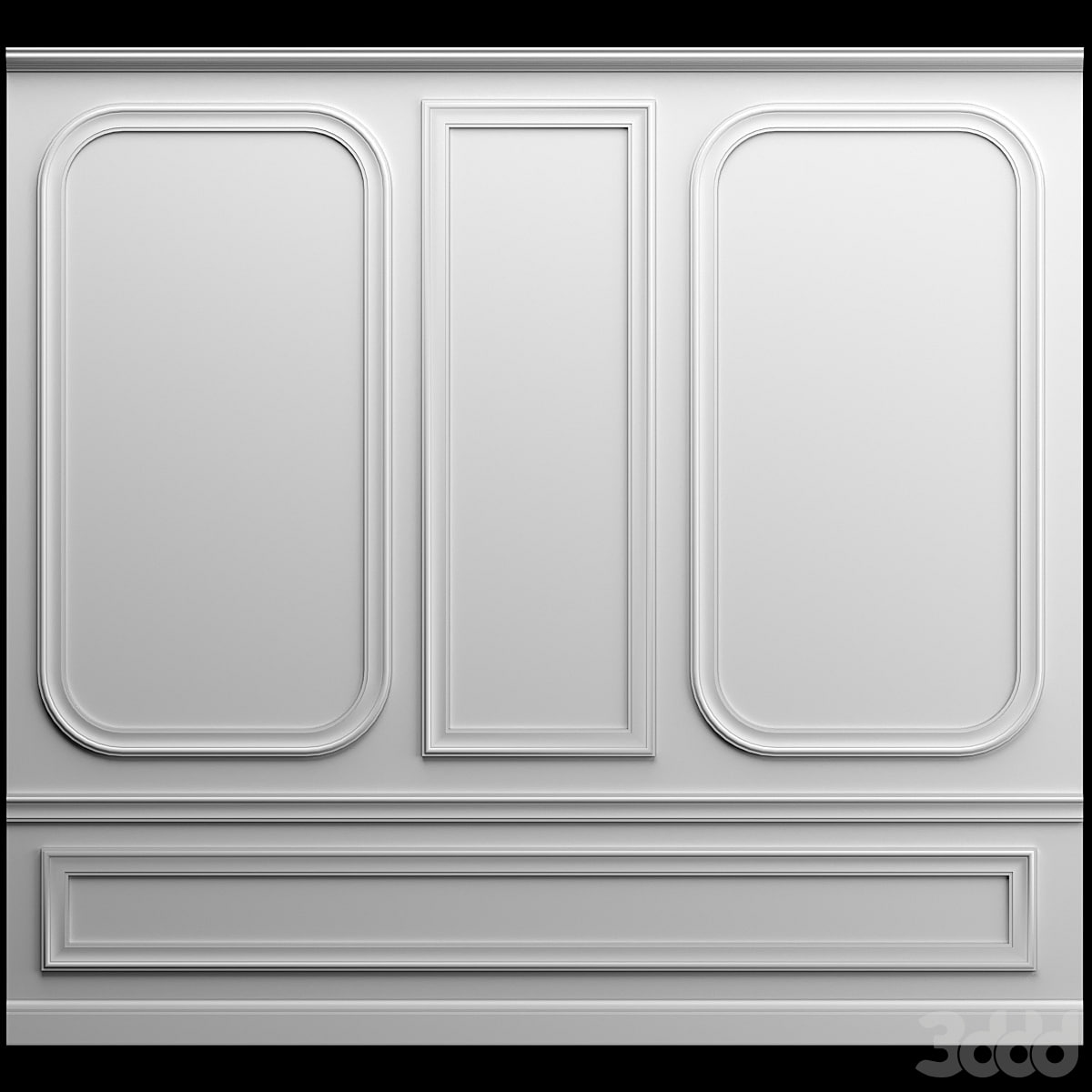 Wall panel - gypsum stucco