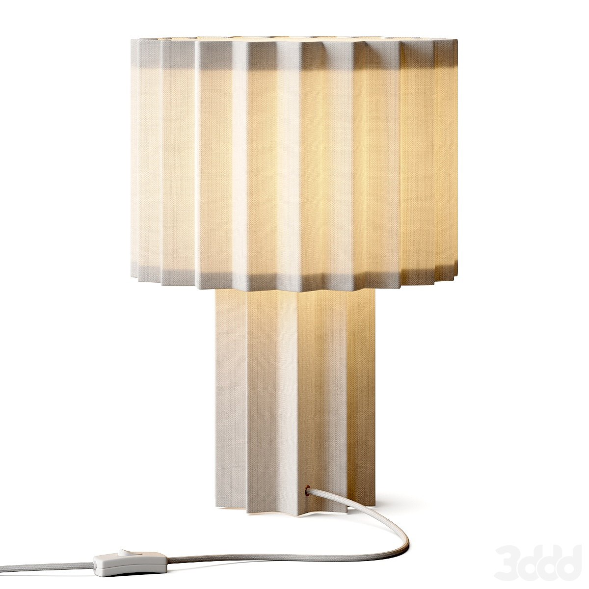 Folkform for Orsjo Belysning Plisse Table Lamp