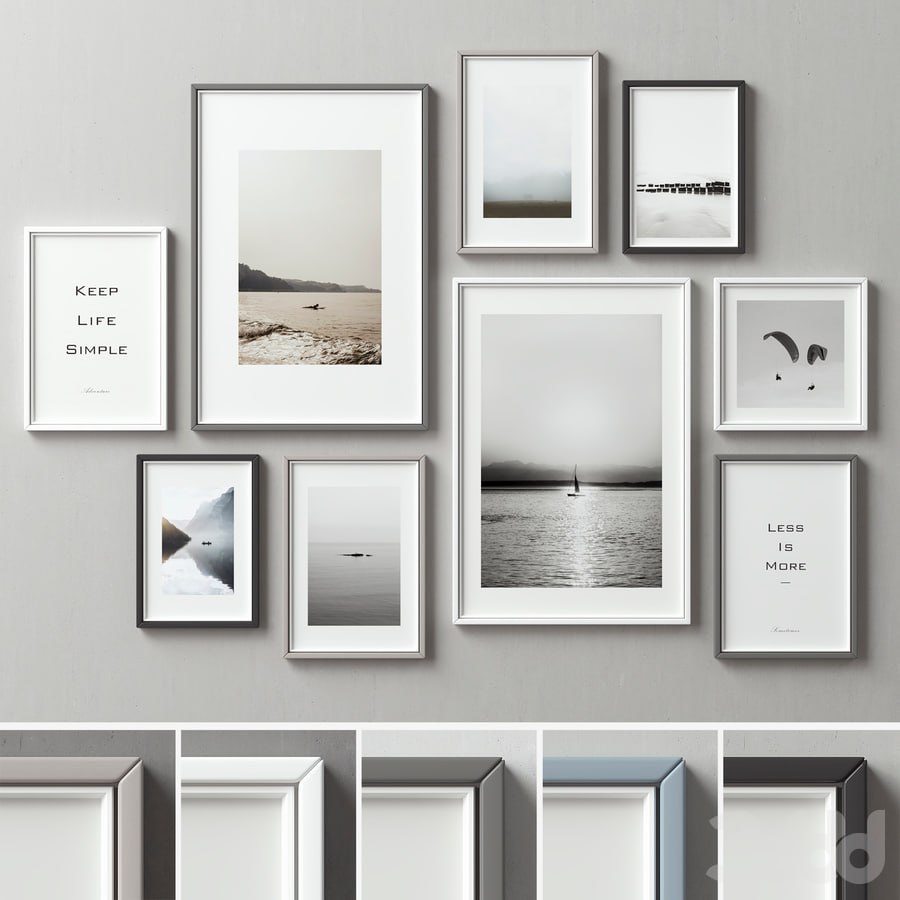 Picture Frames Set-123