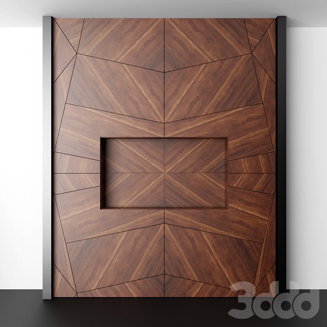 Wood TV panels