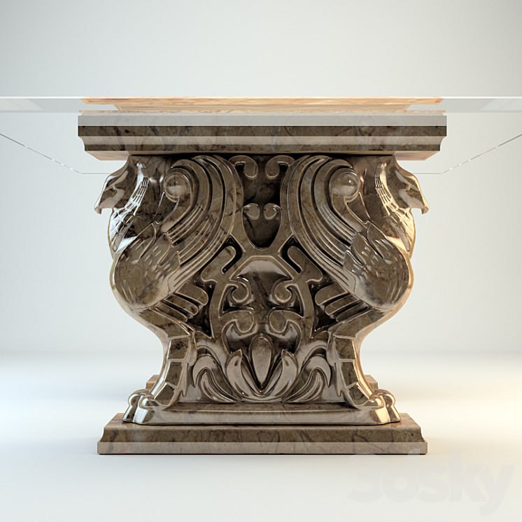 Table in the Gothic style