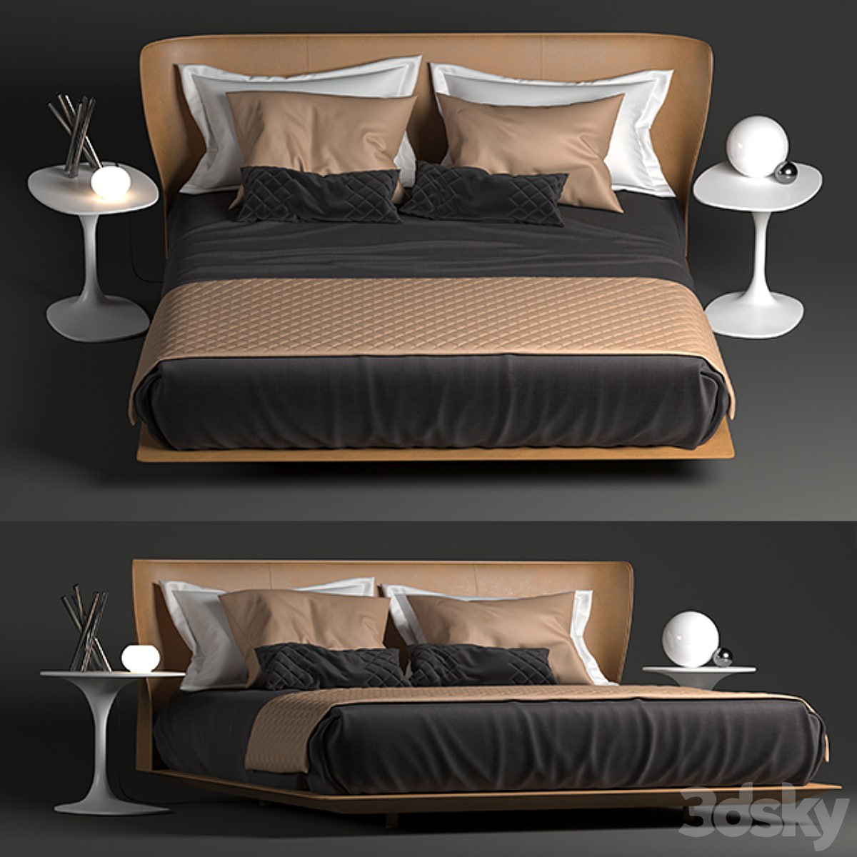 b & b italia alys bed