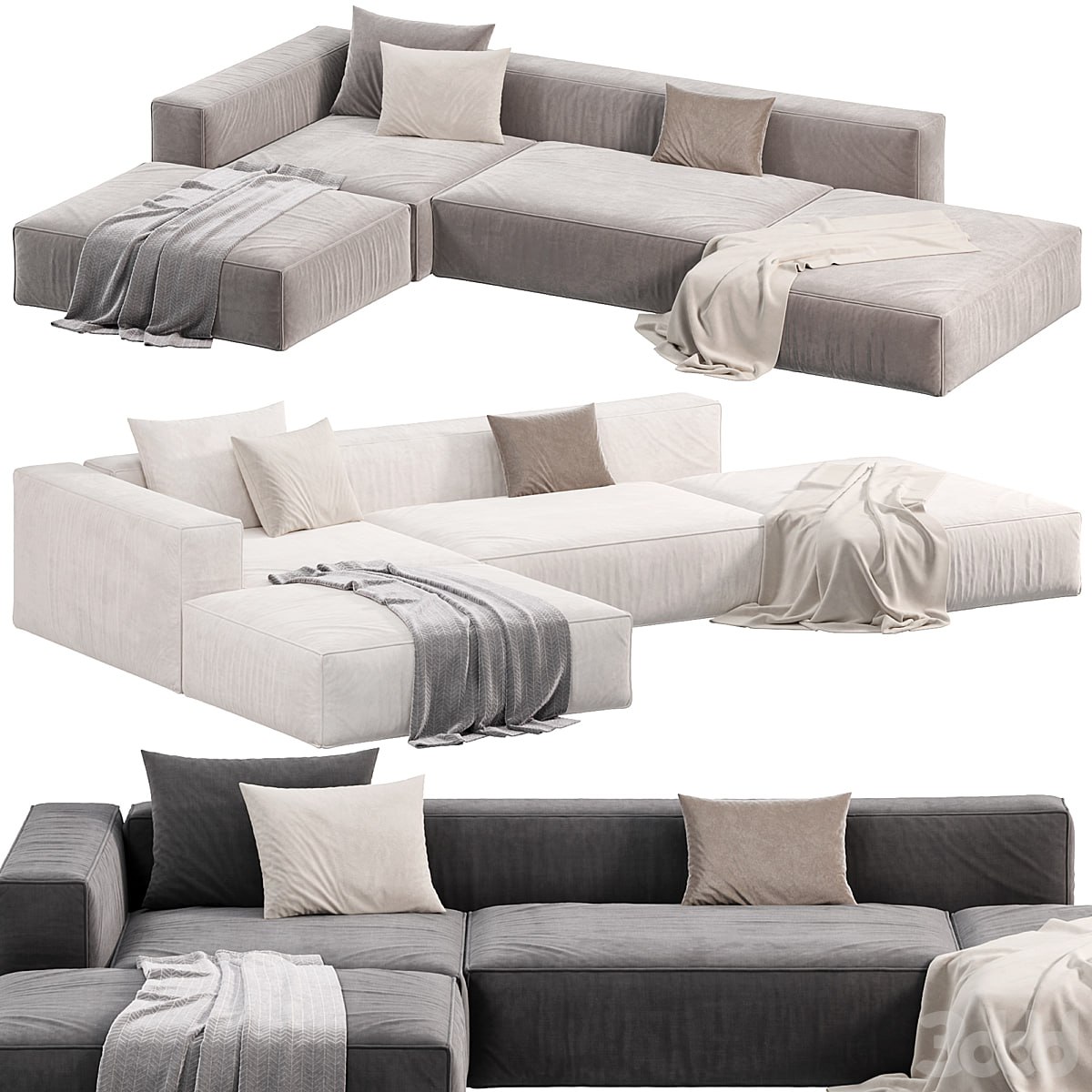 Happy Grafit, Loft Sofa Cento, sofas