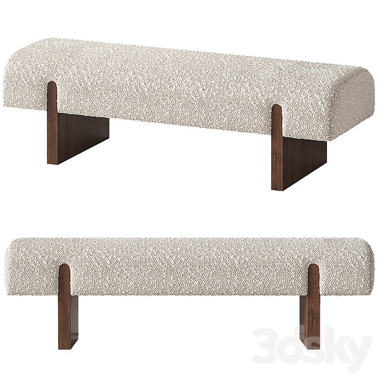 CB2 Socca Upholstered bench