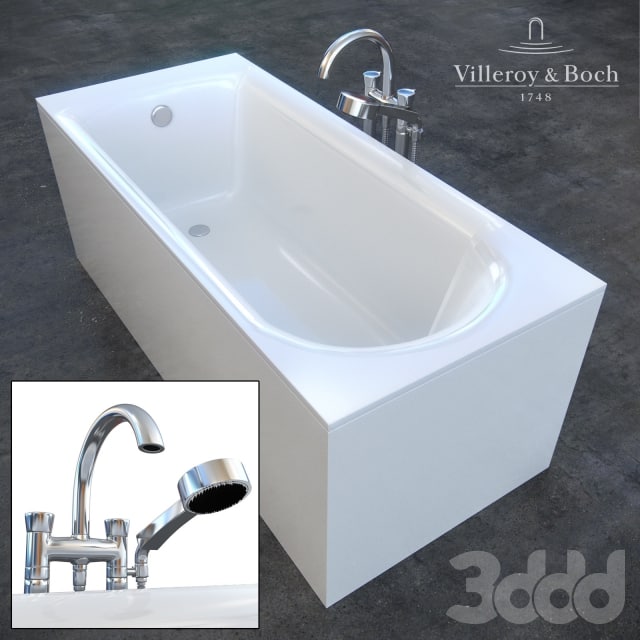 Bathroom faucet Pavia La Fleur. Villeroy & Boch