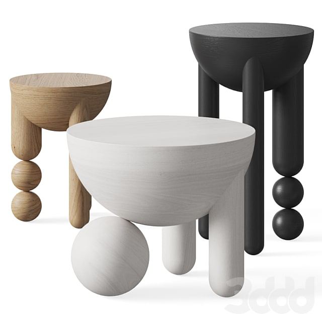Lara Bohinc Profiterole Coffee and Side Tables