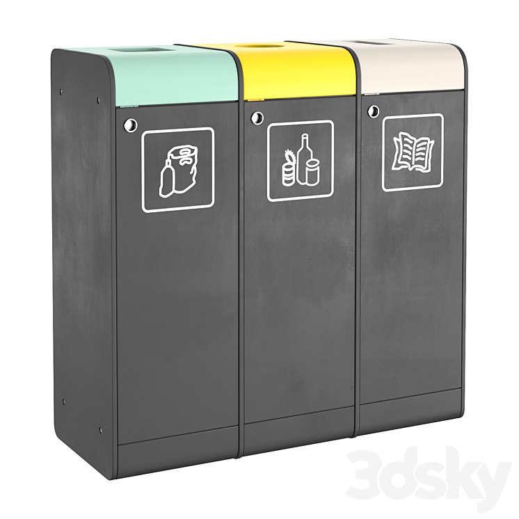Trash bins