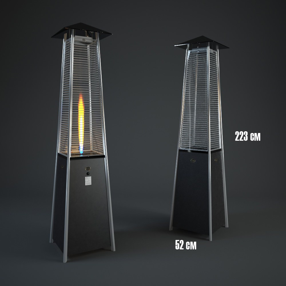 Outdoor gas heater FlameTower