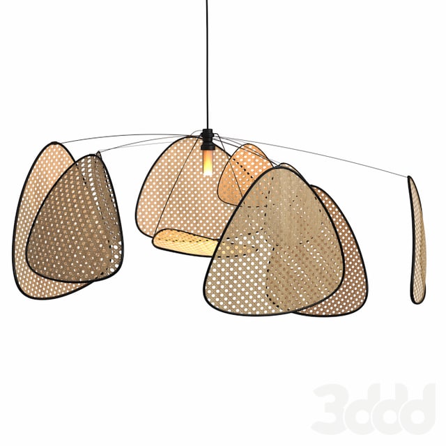 Trouva Rattan Hanging Lamp