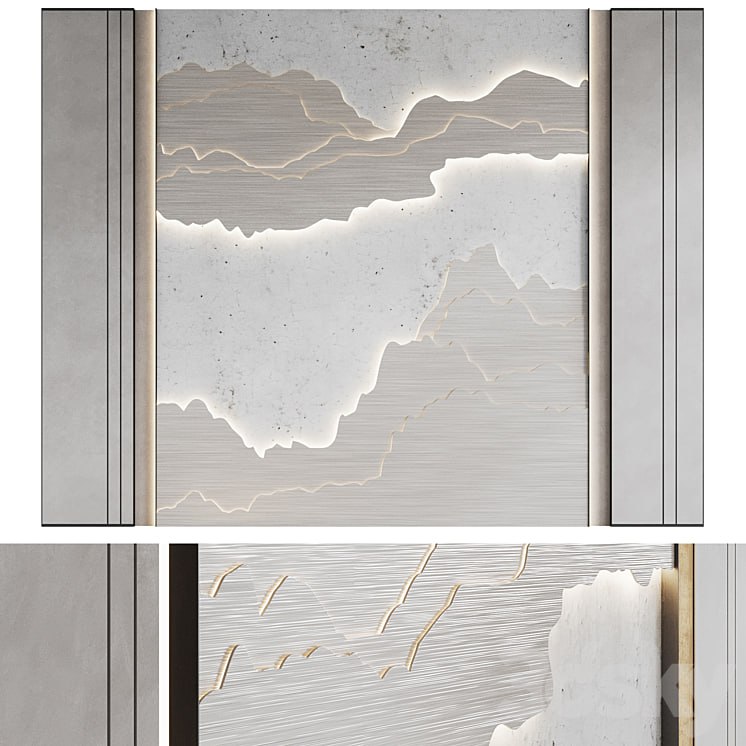 Decorative wall panel №7