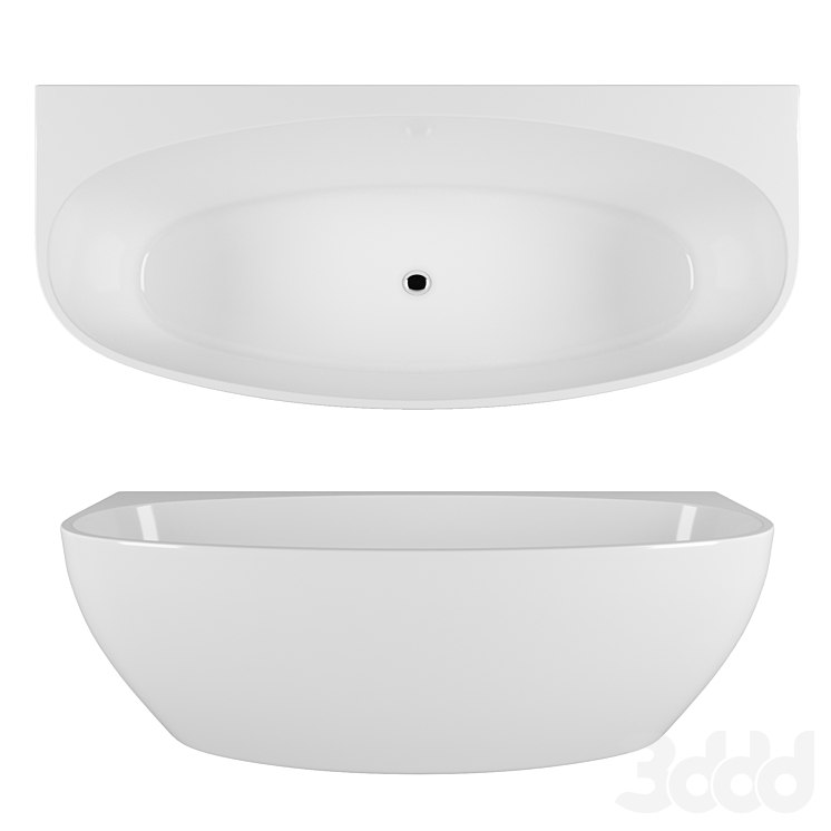 Freestanding bathtub BelBagno BB83-1700