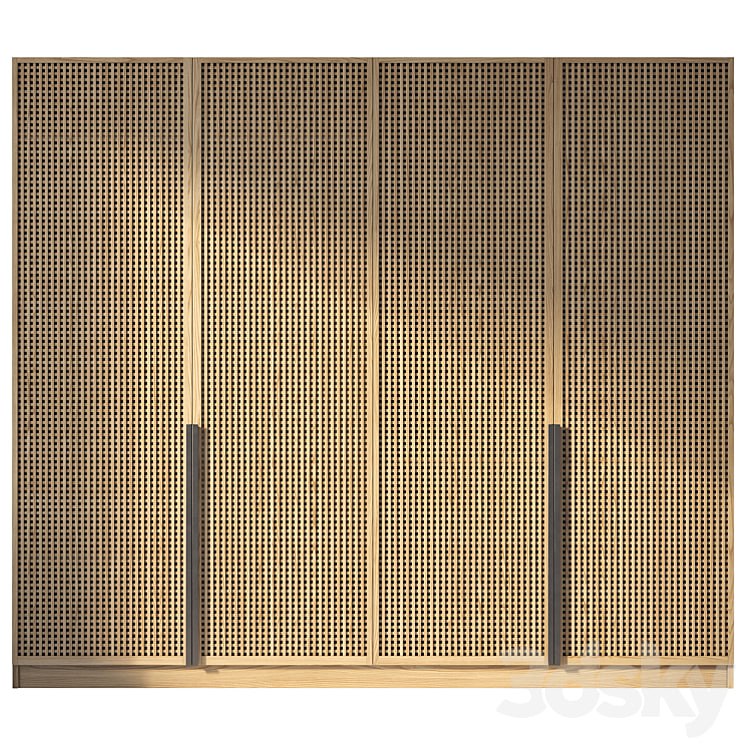 Wooden Wardrobe N002