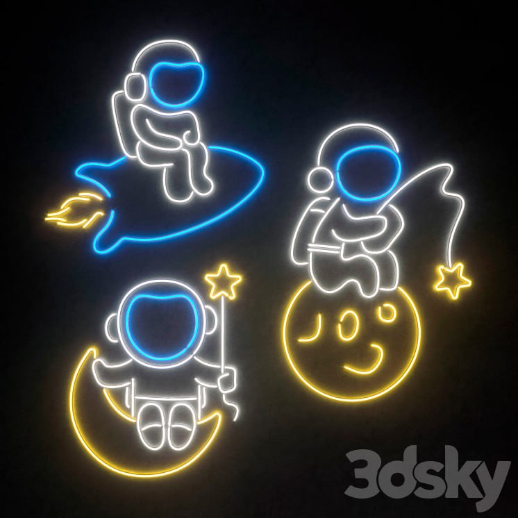 Light modules Set 164 Neon