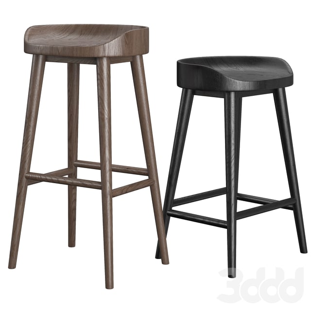 RH Danish Stool